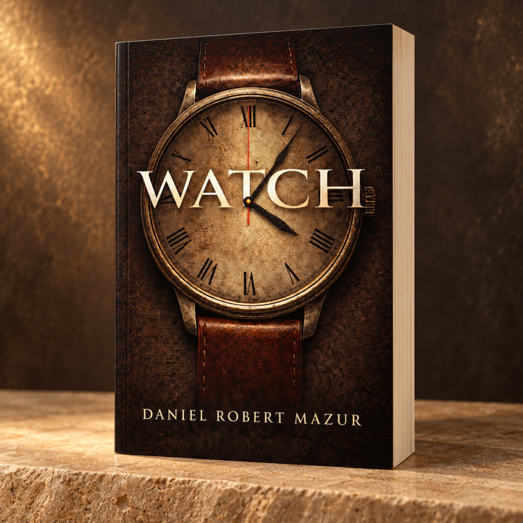 WATCH by Daniel Robert Mazur, presented in warm golden light